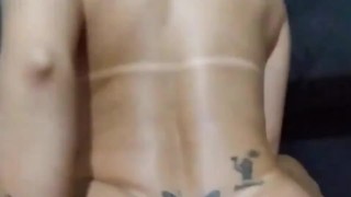 Cah pediu pra ser fodida de 4 e gozou gostoso