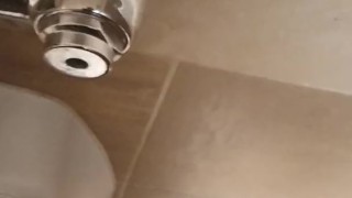 Buck masturbating real quick at Aldi's