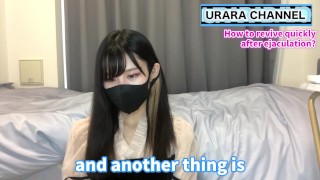 I'll secretly teach you a trick to cumthe second shot at explosive speed after you cum♡