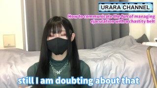 I will tell you all about the fun of managing your boyfriend's ejaculation with a chastity belt♡