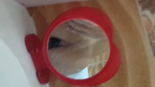 Soon there will be a video with two toys in the ass