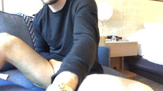 Dom Alpha Daddy Cumming on Black Shirt (Verbal)