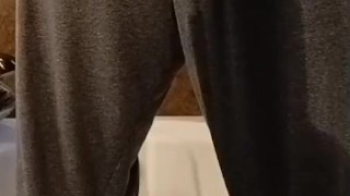 Masturbating before work