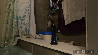 Riding the best dildo in the world 🤤 