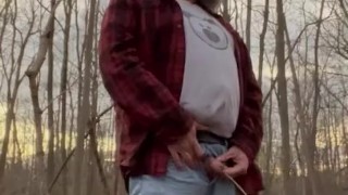 Flannel Bear Pissing 