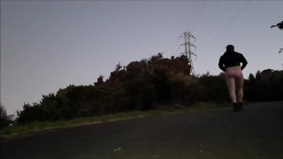 Guy humiliated by wearing bear panties in public