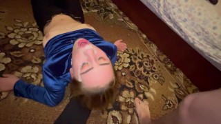 Rich Girl Hard Facefuck Closeup Sloppy deepthroat - Cum in Mouth FULL VIDEO ON ONLYFANS Raxxxbit