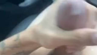 Lick my cum off the steering wheel 
