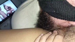 he sucked my pussy hard i ejaculated twice moaning watching porn i like it like that🍑🍆🍆💦🤤😋🥛