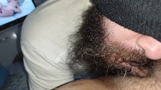 my wife wanted to see porn with me sucking her pussy I made her cum without pity😋🤤💦🍑🥵
