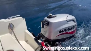 British couple fuck on a boat 