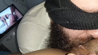 come hear the bitch moaning being sucked watching porn and coming in my mouth🌸🤤💦😋