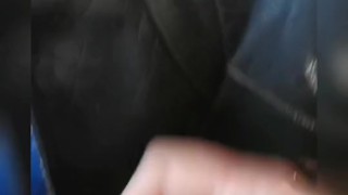 Sandro's introduction video - Sandro cums on leather