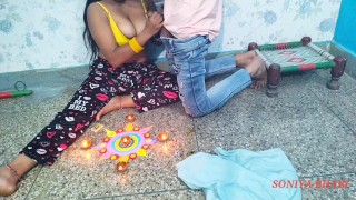 Step-sister soniya got long pussy fuck with squirting on her engagement in clear hindi audio