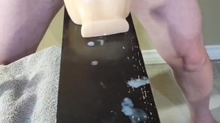 Covered in cum. Massive cumshot 12plusropes