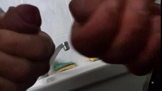 Jerk, suck and cum mouth with my bf