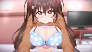 Romantic sex with lovely girlfriend [Koharu Biyori] / Hentai game
