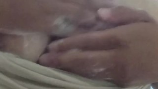 Adorable Bitch Fondles Herself In The Bathroom On The Camera..