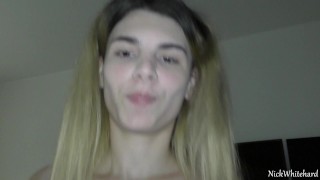 Teen whore ! Her dirty hobby - pervert seduction of the husbands of her friends. 18 y.o.