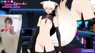 Vtuber cực nóng tự sướng ngón tay cho fan nam