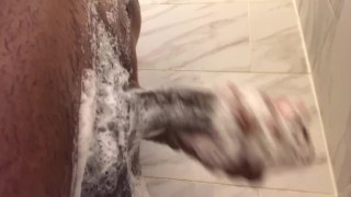 Big Black Dick In The Shower 💦