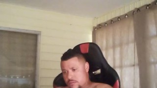 Hot Tattoo Latino Jerking Off To Porn Videos Part 2