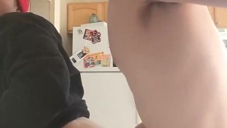 Lucky Fun gets Ahead of Himself and Busts a Nut Early