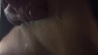 Masturbating on jazz music