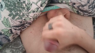 Morning Jerk Mom next room silence fust cum peanuts