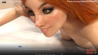 Depraved Awakening #5: Hot Redhead slut gets fucked from behind by an old man (HD Gameplay)