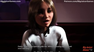 Depraved Awakening #6: Dirty detective spies on a hot redhead while she masturbates (HD Gameplay)