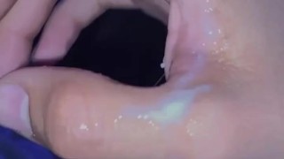 hot teen boy jerking off and cumming thinking about so many dicks