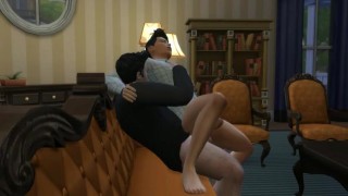 White Daddy Fucks Latino Boy - Eats Ass - Rides Cock - Jerked - Face Fucks - Cums In Mouth & Throat