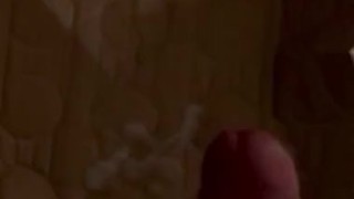 Custom video for a customer. Mega cumshot in the rear of the supermarket. Real