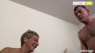 Horny Granny Erna Helps Busty Blondie Justyna C Bang Old Guy - AMATEUR EURO