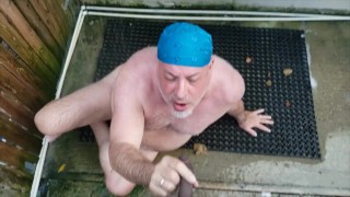 Bear gets pissed on in public by bbc