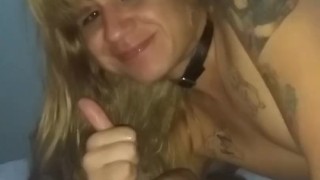 Fernymoon receives facial in slowmo