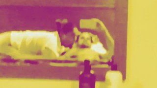 GOBBLES DICK & Folds legs behind head