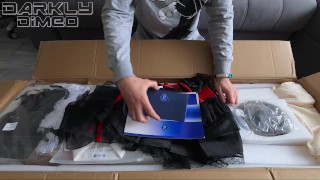 BEZLYA Sex Doll Unboxing. This tiny maid doll loves to be fucked in different poses. Filled pussy