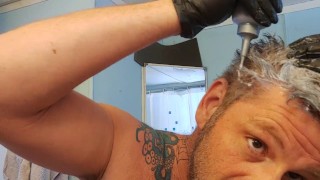 ASMR Dyed My Hair (Shower teaser)