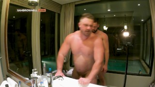 Fucking a Big Muscle Bear with my Big Dick