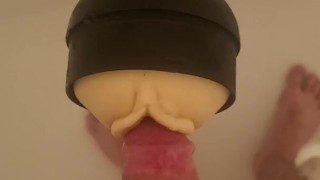 Got so horny so i fucked my fleshlight
