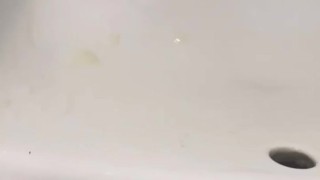 Dripping precum and cumming hard