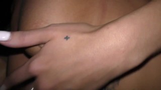 I slap her red big lips with my big meat dick !