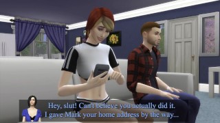 Young Office Slut Fucks Janitor - DDSims