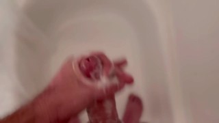 Lathering Up - Shower Cumming - Watch!!