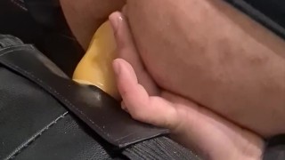 Stretching My Creamy Sissy Ass With Big Toy Part 2