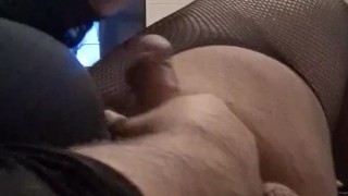 Streching My Sissy Ass & Playing With My Cock