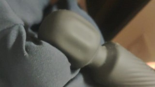 After a long time shooting, I ejaculated in my work pants.