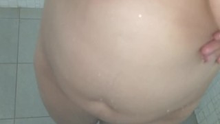Pissing on my girlfriend Pussy... Hindi Audio.. shower Sex